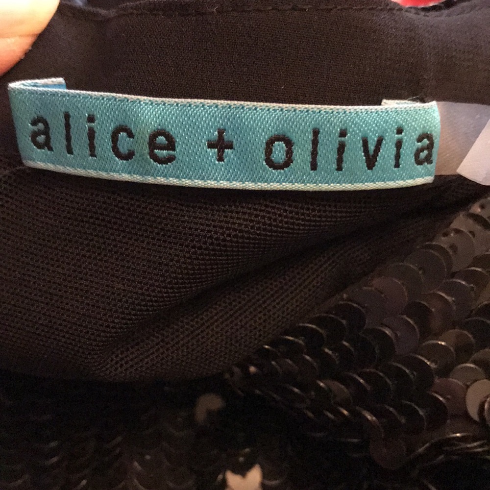 Alice & Olivia Vintage Sequin Top - Picture 6 of 11